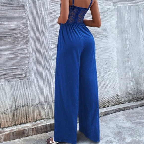 ⚡️ONLY TWO LEFT⚡️The Samantha Wide leg jumpsuit - Picture 3 of 8